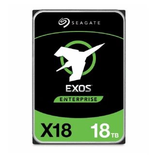 【SEAGATE 希捷】EXOS 18TB 3.5吋 7200轉 256MB 企業級內接硬碟(ST18000NM000J)