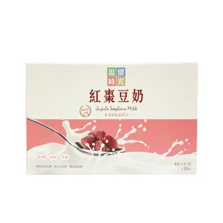 【逗留時光】紅棗豆奶非基改植物奶(25gx12包/盒)