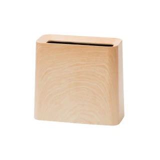 【ideaco】橡木紋方形家用垃圾桶-11.5L(方形 廚房 客廳 臥房 書房)