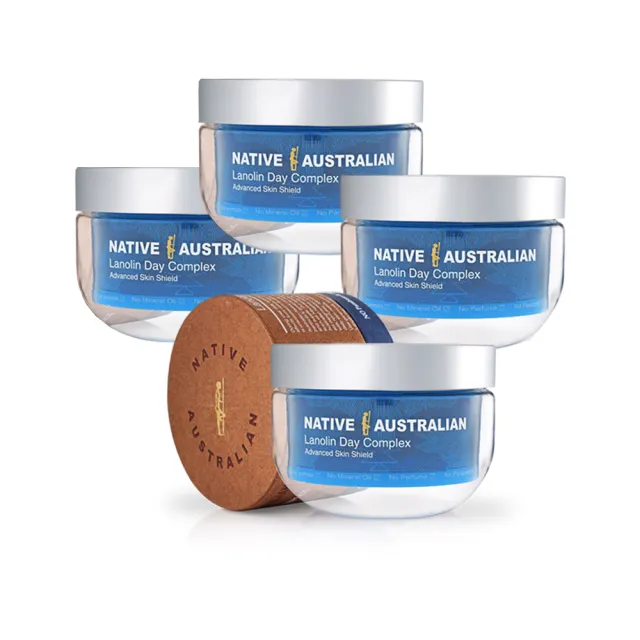 【Native】綿羊脂全方位呵護綜合日霜-2026年10月到期(4 入組 150g/罐  深層養護系列)