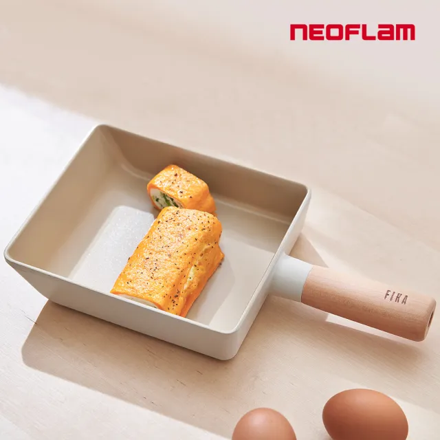 【NEOFLAM】韓國製FIKA系列鑄造玉子燒鍋15CM(IH爐可用鍋)