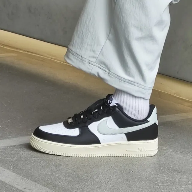 NIKE 耐吉】Nike Air Force 1 Low White Black Grey 灰黑奶油底