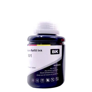 【NEXTPAGE 台灣榮工】For C13T00V100 黑色可填充墨水瓶/140ml(適用於 EPSON 印表機)