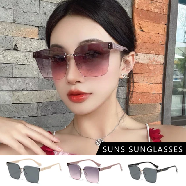【SUNS】韓版個性ins墨鏡 圓框墨鏡 高質感金屬框 韓妞必備款眼鏡 S806(抗UV400/檢驗合格)