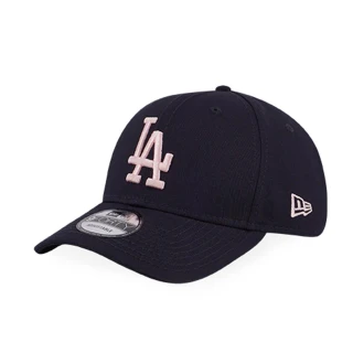 【NEW ERA】NEW ERA 休閒帽 940 LEAGUE ESSENTIAL 洛杉磯道奇 海軍藍(NE13704899)