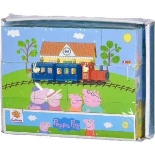 【Peppa Pig 粉紅豬】粉紅豬小妹 - 立體拼圖組(佩佩豬)