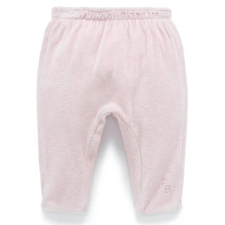 【Purebaby】澳洲有機棉 嬰兒長褲 2色(新生兒 保暖長褲 有機棉)