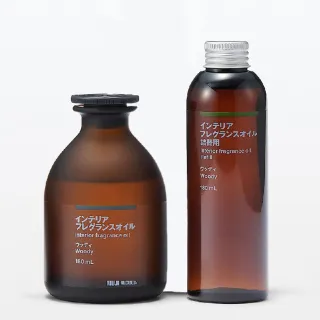 【MUJI 無印良品】空間芬香油/180ml.木質*1+補充瓶*1