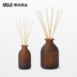 【MUJI 無印良品】空間芬香油/60ml.木質+專用藤枝/60ml用.8入