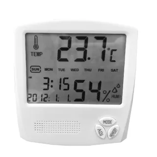 【COMET】多功能大螢幕電子溫濕度計(溫度計 濕度計 多功能溫濕度計 多功能溫度計 溼度計/RTS-308)