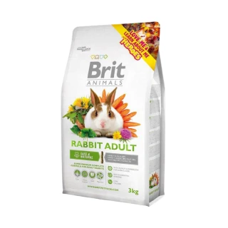 【Brit咘莉】優質成兔糧 3kg(兔飼料)