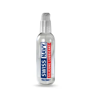 【美國 SWISS NAVY】瑞士海軍頂級矽性潤滑液 SILICONE LUBE 4oz 1入(矽性潤滑液 持久潤滑)