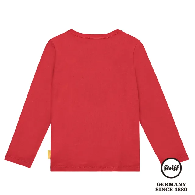 【STEIFF】熊頭童裝 長袖T恤(長袖上衣 啾啾款)