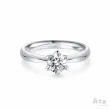 【SOPHIA 蘇菲亞珠寶】GIA 50分 D/SI1 18K金 六爪 鑽石戒指