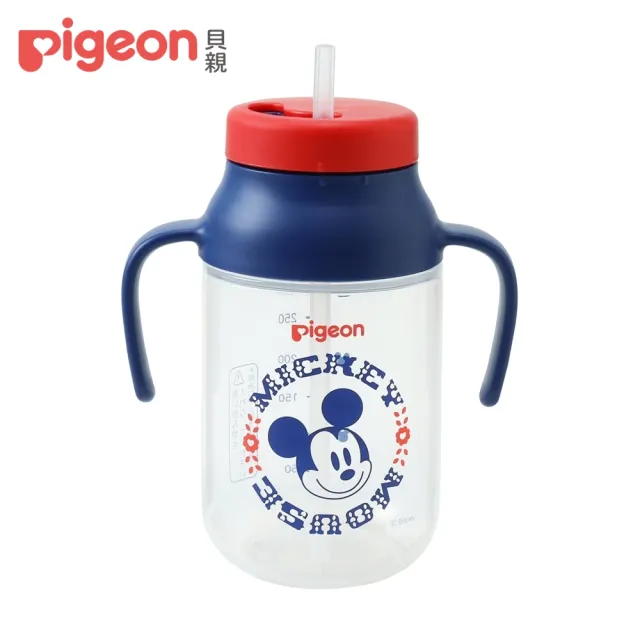 【Pigeon貝親 官方直營】Kurutto吸管杯-迪士尼(2款)