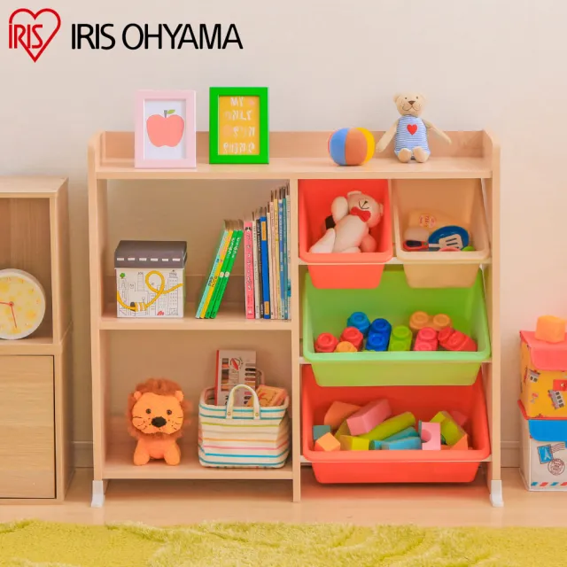 【IRIS】童心玩具書櫃收納架 HTHR-34(兒童玩具/收納架/分層/書櫃/書架/收納櫃/層架/置物櫃/置物架)