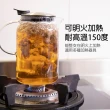 【Railio】摩登花茶耐熱玻璃壺(500ML)