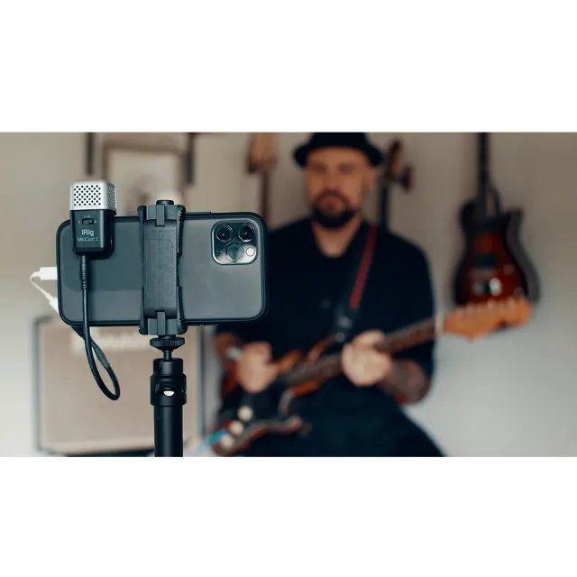 【IK Multimedia】iRig Mic Cast 2 超小型錄音麥克風二代(台灣公司貨 商品保固有保障)