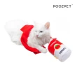 【POOZPET】寵物益智扯紙玩具 番茄罐頭(回歸天性 模擬扯衛生紙的行為打發無聊)