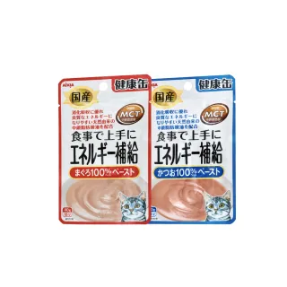 【Aixia 愛喜雅】日本製健康罐能量補給餐包40g*12包(貓副食/成貓/口味任選)