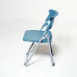 【HomeLong】人體工學扁管塑鋼折合椅4入(台灣製造 符合人體工學折疊椅 會議椅)
