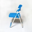 【HomeLong】玉玲瓏扁管塑鋼折合椅(台灣製造 高品質輕巧耐用折疊椅 會議椅)