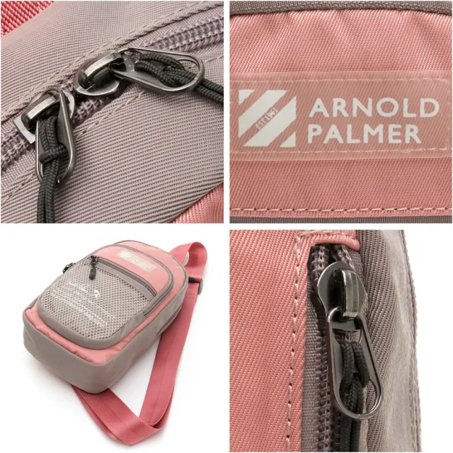 【Arnold Palmer】單肩背包   HOLIDAY系列(粉紅色)