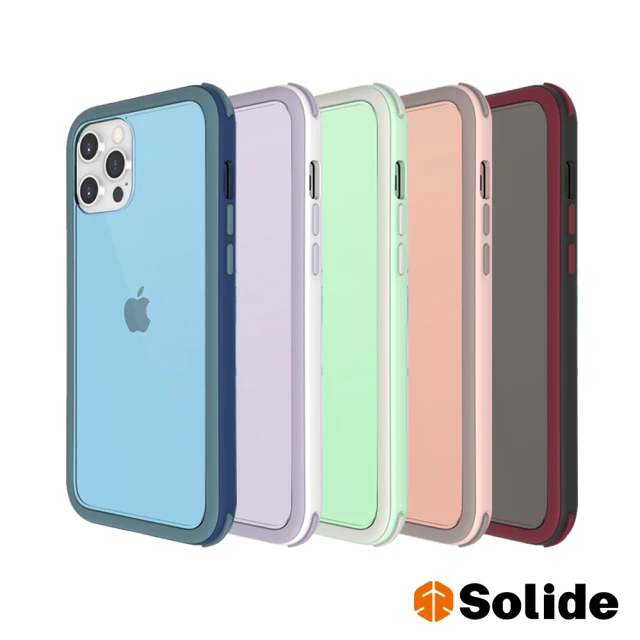 Solide 索力得 iPhone 12 mini 維納斯玩色 軍規抗菌防摔手機殼(99%抗菌)