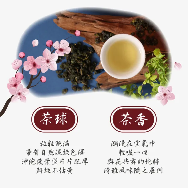【名池茶業】花舞清新阿里山烏龍茶75gx24包(共3斤)