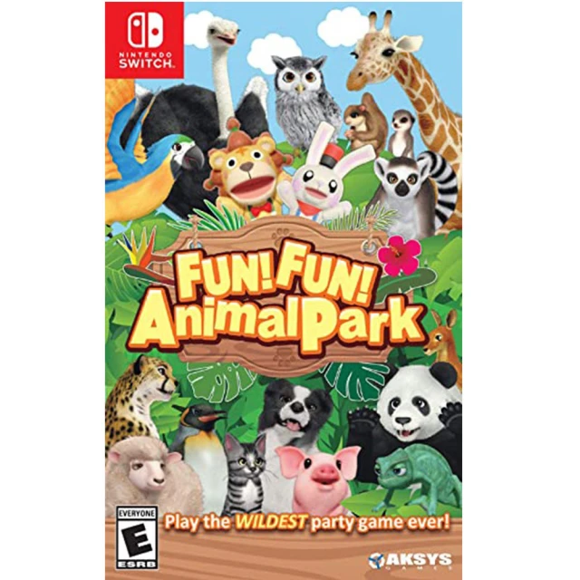 【Nintendo 任天堂】NS Switch 高高興興動物樂園 國際中文版(支援中文 FUN! FUN! Animal Park)
