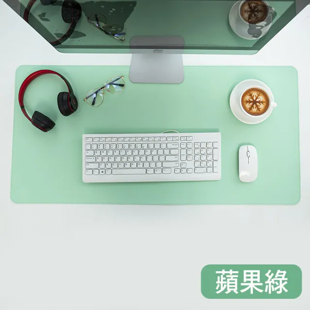 【fioJa 費歐家】120X60 CM 多功能簡約優質素面滑鼠墊  1入(餐墊 桌墊 滑鼠墊 辦公桌墊)