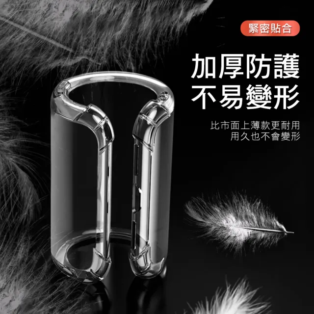 iPhone 7 8 Plus 四角防摔氣囊手機保護殼 透明黑(iPhone8PLUS手機殼  iPhone7PLUS手機殼)