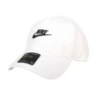 【NIKE 耐吉】帽子-防曬 遮陽 鴨舌帽 台灣製 白黑(913011-100)