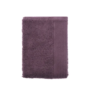 【HOLA】埃及棉方巾-深紫 30*30