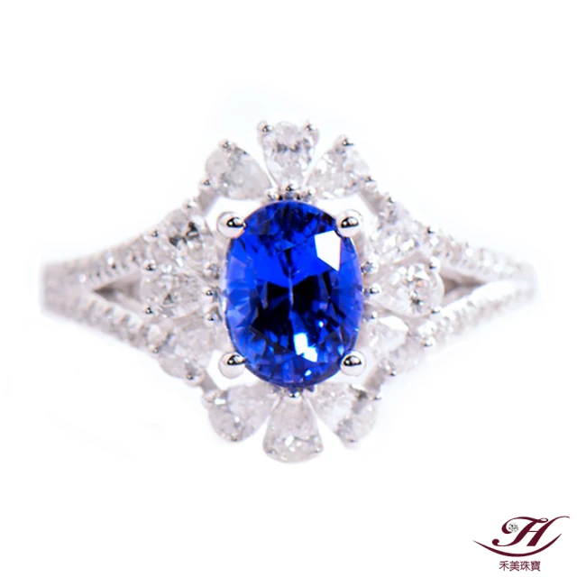 【禾美珠寶】天然皇家藍藍寶石戒指SN250(18K金)