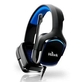 【Hawk 浩客】頭戴電競耳機麥克風 G2500(渾厚震撼臨場感)