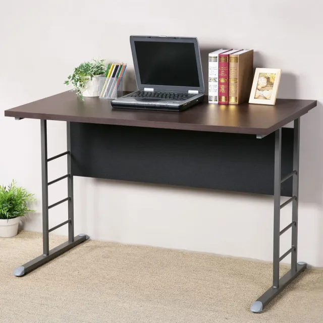 【Homelike】馬克120cm辦公桌/書桌/工作桌(加厚桌面)