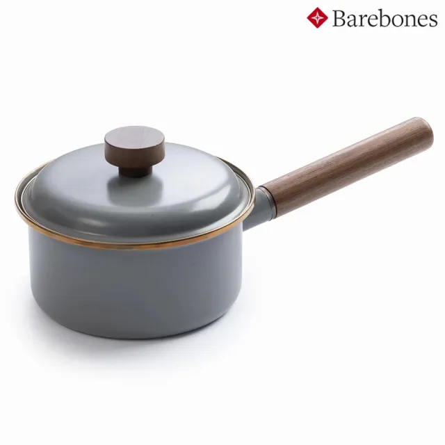 【Barebones】琺瑯單柄鍋 Enamel Saucepan CKW-377(鍋具、湯鍋、露營炊具)