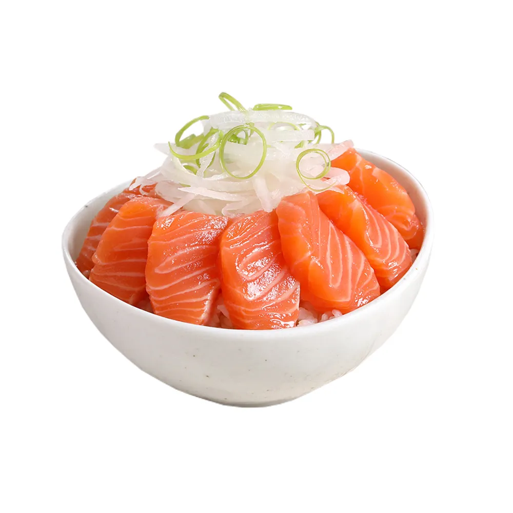 【享吃海鮮】冰鮮鮭魚生魚片6包(100g±10%/包/生食級)