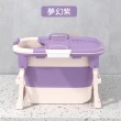 【HaRu日春生活】加高方型泡澡桶-含蓋(沐浴桶 澡盆 洗澡桶 泡澡 浴缸)