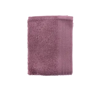 【HOLA】埃及棉方巾-嫣紫 30*30