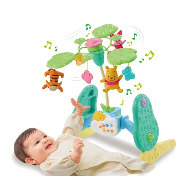 【TAKARA TOMY】維尼6用寶寶健身器材(迪士尼 幼兒)