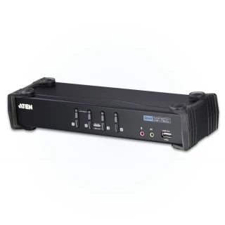 【ATEN】4埠 USB DVI KVMP 多電腦切換器(CS1764A)