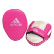 【adidas 愛迪達】SPEED拳擊訓練手靶 粉銀(拳擊 散打 泰拳 Thump boxing)