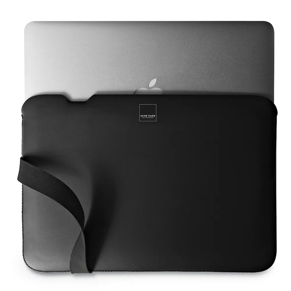 【AcmeMade 愛卡美迪】Skinny筆電包內袋 13吋MacBook Pro/Air - SMALL(黑/黑)