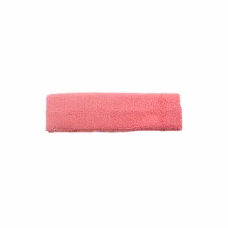 【NIKE 耐吉】頭帶 Headband Swoosh 粉橘 黑色勾勾 毛巾布 穿搭 推薦 粉 黑(N000154467-7OS)