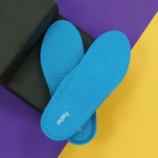 【FOOTER除臭襪】兒童旋壓抗引機能鞋墊(PF05黑+粉+藍)