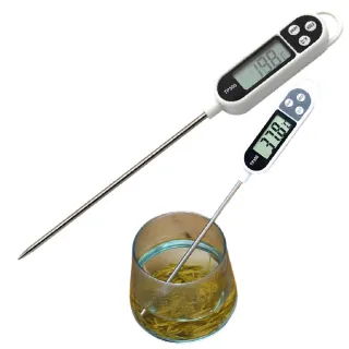 【TP300】食品溫度計(探針 測溫筆 水溫計 油溫計 油溫計 針式溫度計)