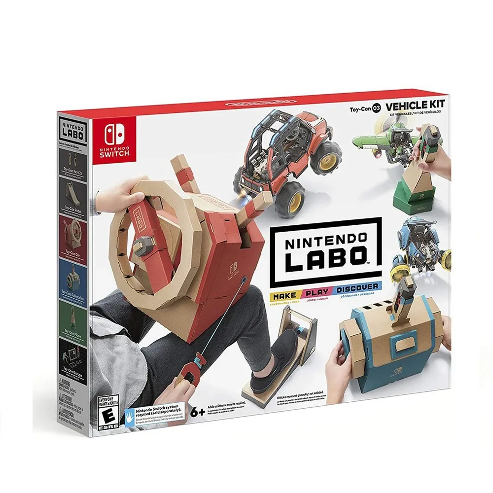 Nintendo 任天堂】Switch 實驗室Labo Toy-Con03 DRIVE KIT海陸空(國際