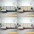 【時尚屋】[FZ8]拉赫爾以色列貓抓布雙色L型沙發+諾拉莊園大茶几(可選色 可訂製 免組裝 免運費 沙發)